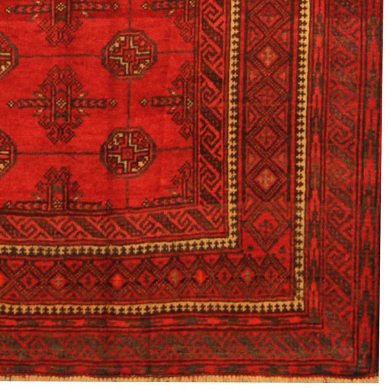 Tapis rouge / ivoire Hartstein