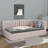 A Twin-Size Upholstered Daybed With Two Storage Drawers-106694262