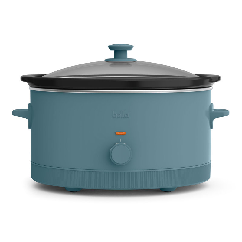 Bella 6.0 QT Manual Slow Cooker, Surf