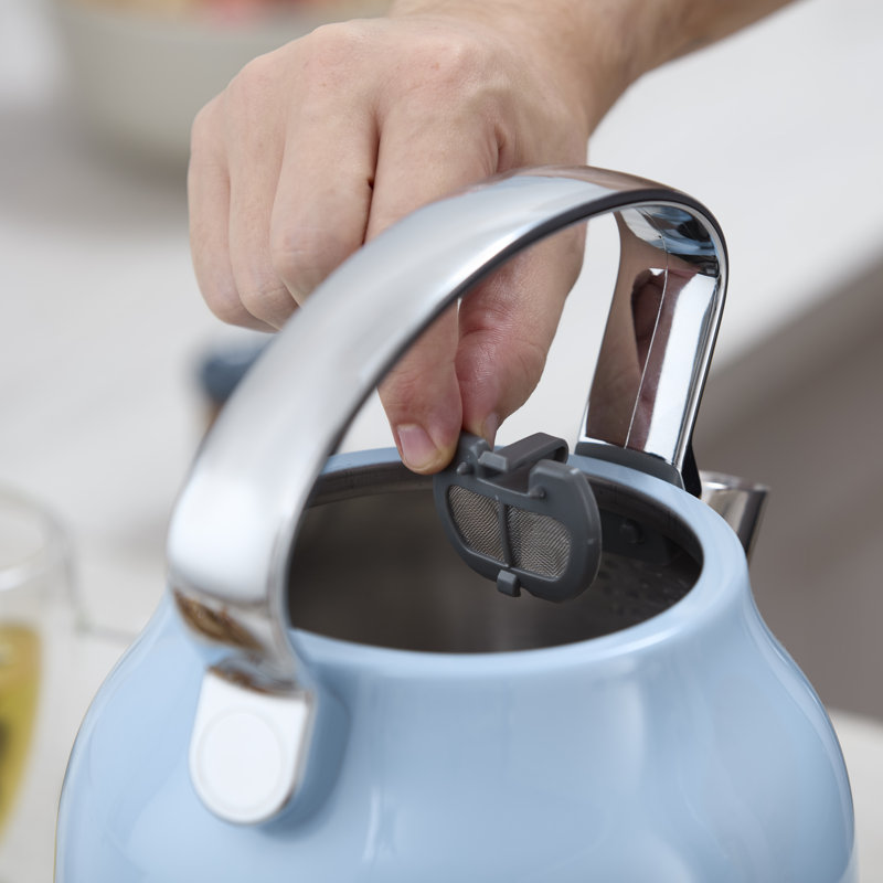 ​​Swan RetroRevive Traditional 1.7L Kettle, Rapid Boil, Removable Limescale Filter, Easy Pour, 360 Degree Base, Water Indicator Window and Boil Dry Protection, 3KW