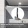 56"-60" W x 76" H Double Sliding Frameless Shower Door with Soft-Closing and Clear Tempered Glass