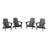 Laguna HDPE Folding Adirondack Chair-146170461
