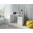 Raymen Desk with drawer and door: 120cm W x 75.5cm H x 53cm D.-202695452
