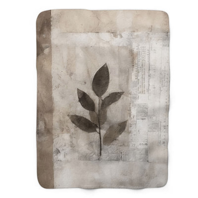 Petal Patchwork Panorama - 1 Piece Premium Sherpa Blanket