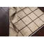 Tapis carré à carreaux Gabbeh 5 x 5