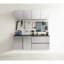 Armoire de garage Series - 64 po Largeur, 72 po de hauteur, 20 po de profondeur, fixation murale, l 64 po x H 72 po x P 20 po, tiroirs profonds, à et à chaleur, fabrication robuste