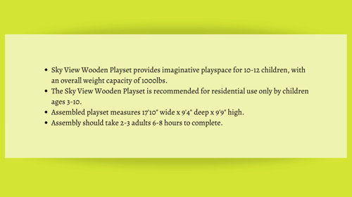 Module de jeux extérieur en bois Cedar Chalet de Creative Cedar Designs  3710