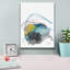 «Abstract Landscape No. 19» par Jan Weiss, art mural sur toile-1162424411
