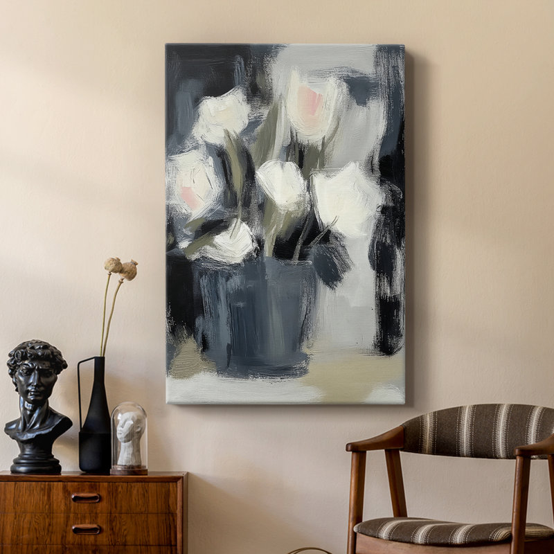 FLORAL Series DCXCVI -Custom Wrapped Gallery Cavas, 12" H x 8" W