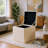 Storage Ottoman in Cotton Linen & Corduroy Options, 16.5"x16.5"x17.3", 18.7lbs - Footrest & Seat-1444631244