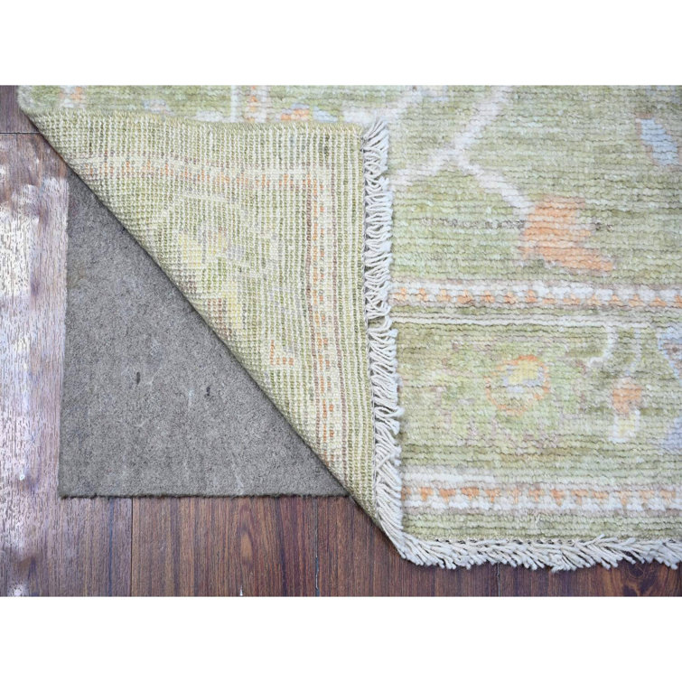 Isabelline Biedel Hand Knotted Wool Rug | Wayfair