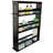 Slim Rolling Storage Cart - 4 Tier Utility Cart with Handle and Wheels for Bathroom, Kitchen and Laundry Room-278557104
