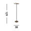 Ayriana 128.5 H cm Traditional Floor Lamp