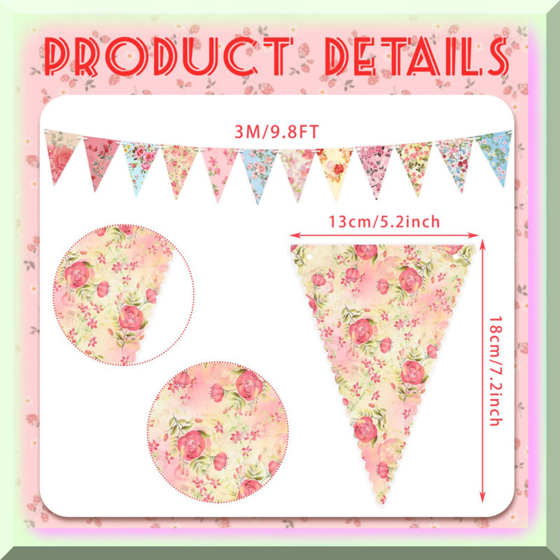 30th Birthday Celebration Kit with Bunting Banner Decorations