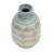 Jeiker Boho Stoneware Ceramic Vase with Textured Detail and Sculptural Form in Contemporary Minimalist Design for Modern Eclectic Spaces-86749020