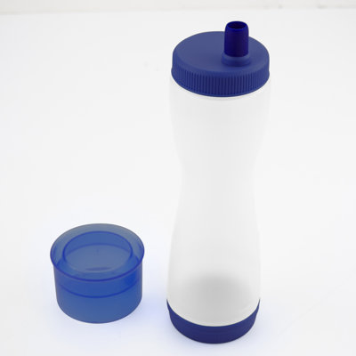 Stylo à crêpes Tovolo Easy-Flow 2.0 avec capuchon amovible, distributeur de pâte à crêpes d'une capacité de 3 tasses, bouteille à pâte facile à presser avec valve sans dégâts pour l'art des crêpes
