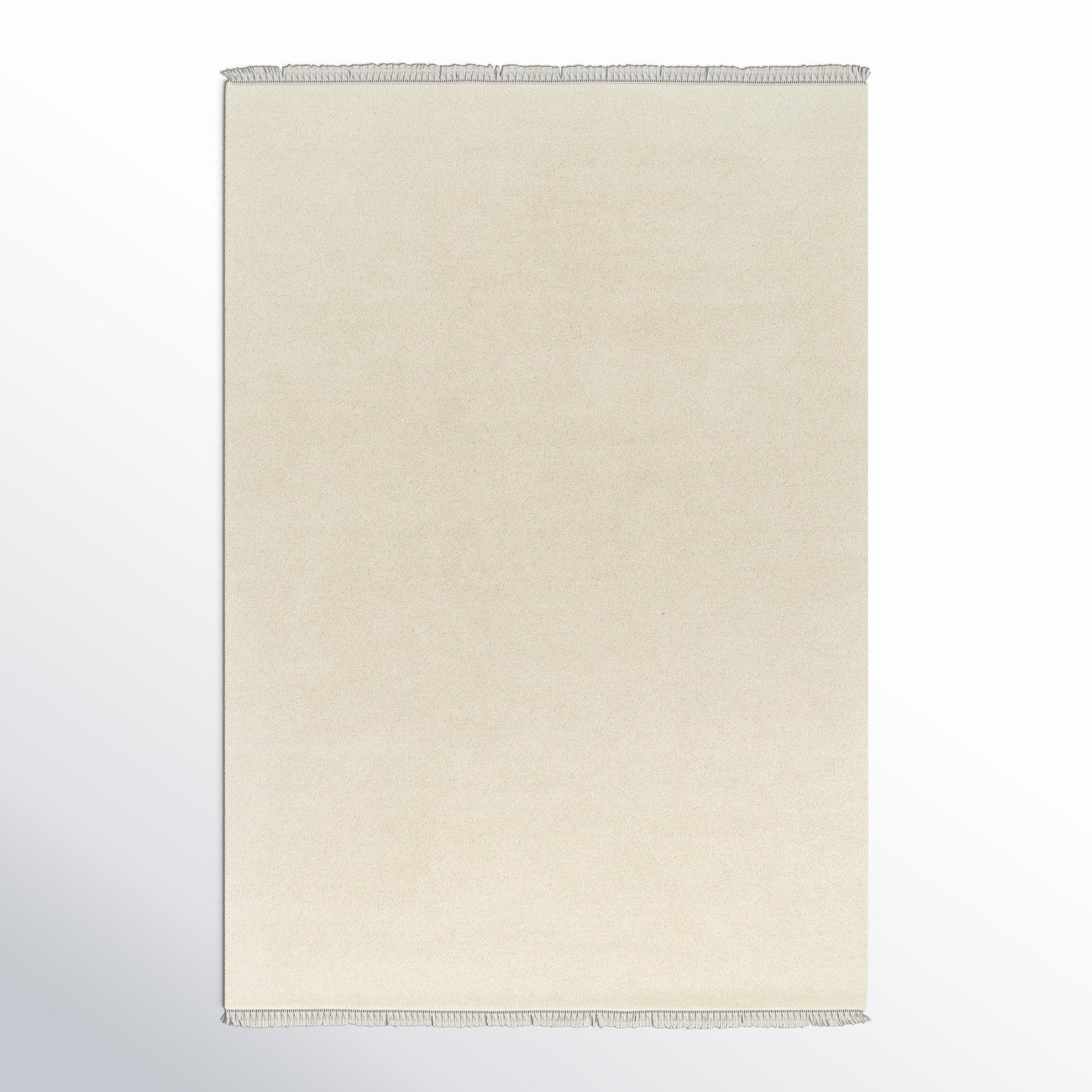 Clio Hand-Loomed Gray Wool Rug, Rectangle 8' x 10'