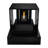 Lilliana 4in Black LED Wall Light – Integrated LED Wall Sconce, Modern Cube Design for Hallway, Bedroom, or Small Spaces-549017656
