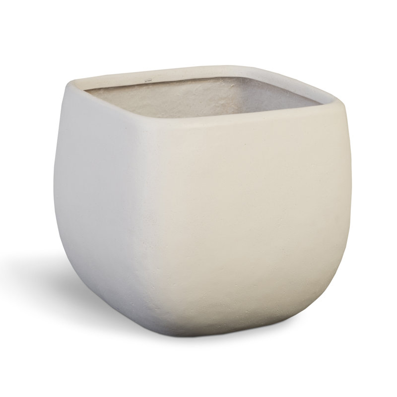 Resin Pot Planter, 17" H x 17" W x 17" D
