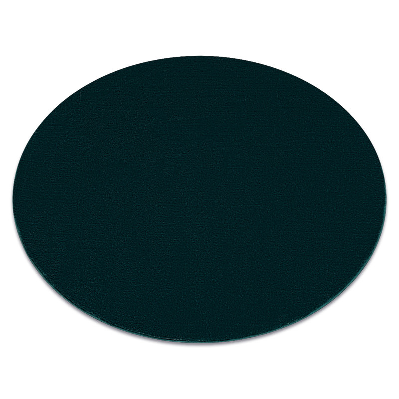 Pacificia Solid Colour Area Rug, Round, 120cm, Green