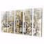«Elegant Sparkling Wedding Champagne II», ensemble d'art mural champagne-431320386