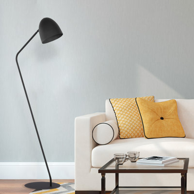 Lampe sur pied noire Gustavo