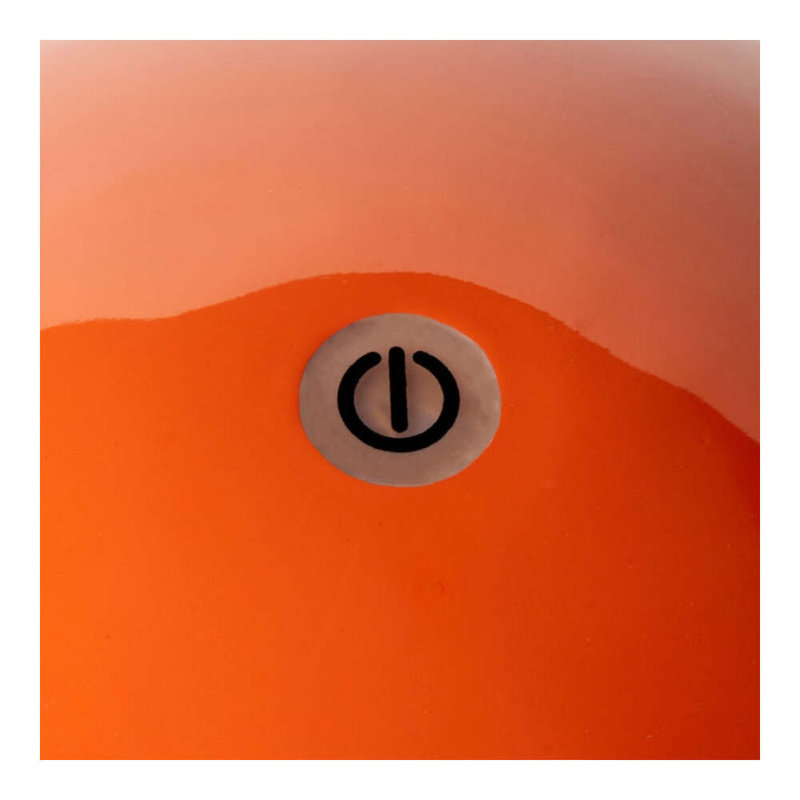 Bobbin LED Table Lamp, Orange