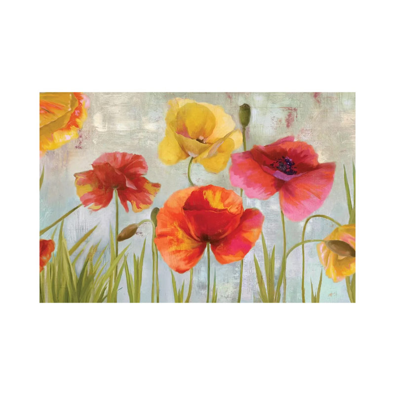 Happiness by Drako Fontaine - Wrapped Canvas Painting, 101.6 cm H x 66.04 cm W x 1.91 cm D