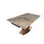 Brynt Extendable Solid Wood Base Dining Table