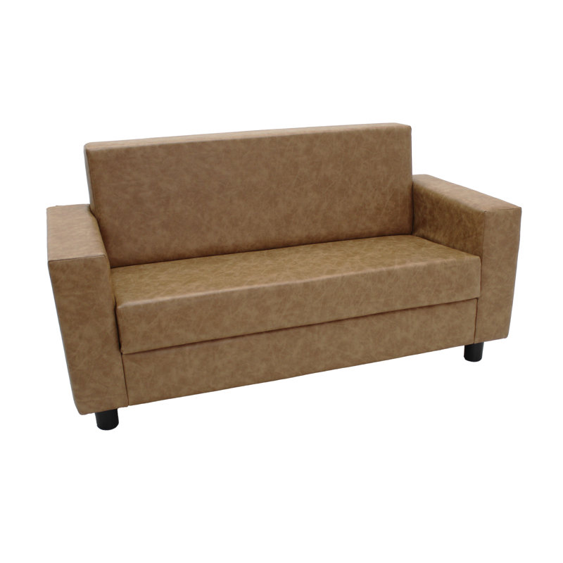 SoftScape Inspired Playtime Kids Classic Sofa, Hazelnut
