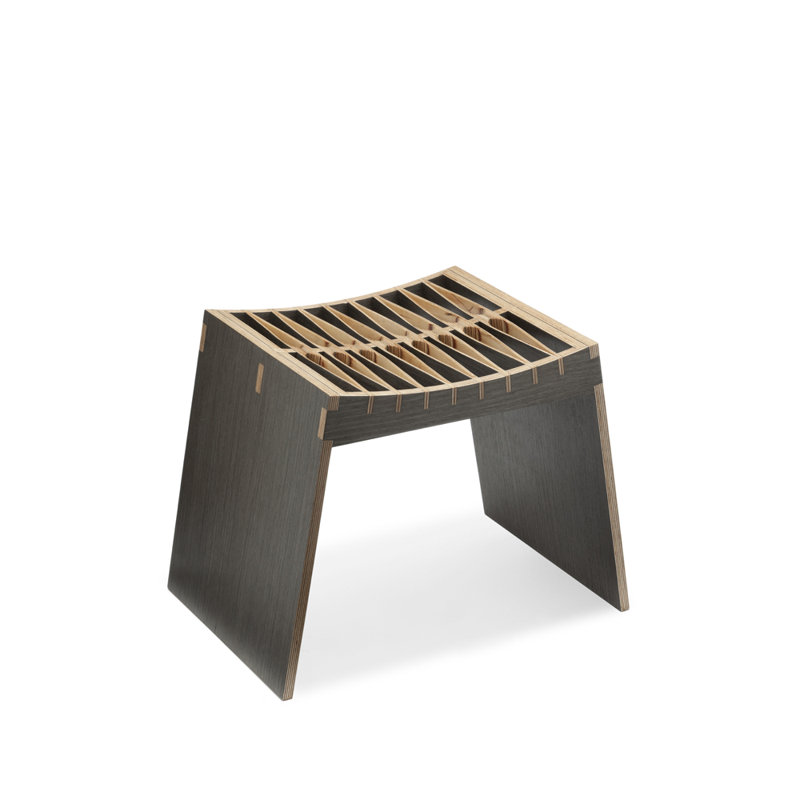 Pirwi Accent Stool, Gray