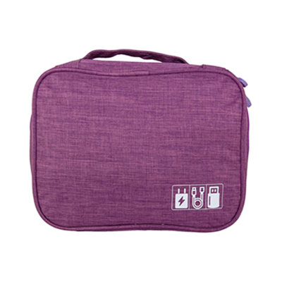 Electronic Accessories Organizer Case Portable Cable Travel Storage Bag for Cord, Phone, Charger
