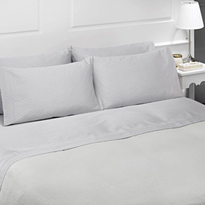 Diamond 100% Cotton Geometric Sheet Set