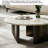 Modern round microcrystalline stone coffee table-452456477