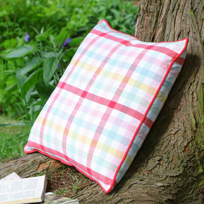 Vergara Indoor / Outdoor Striped Square Throw Cushion