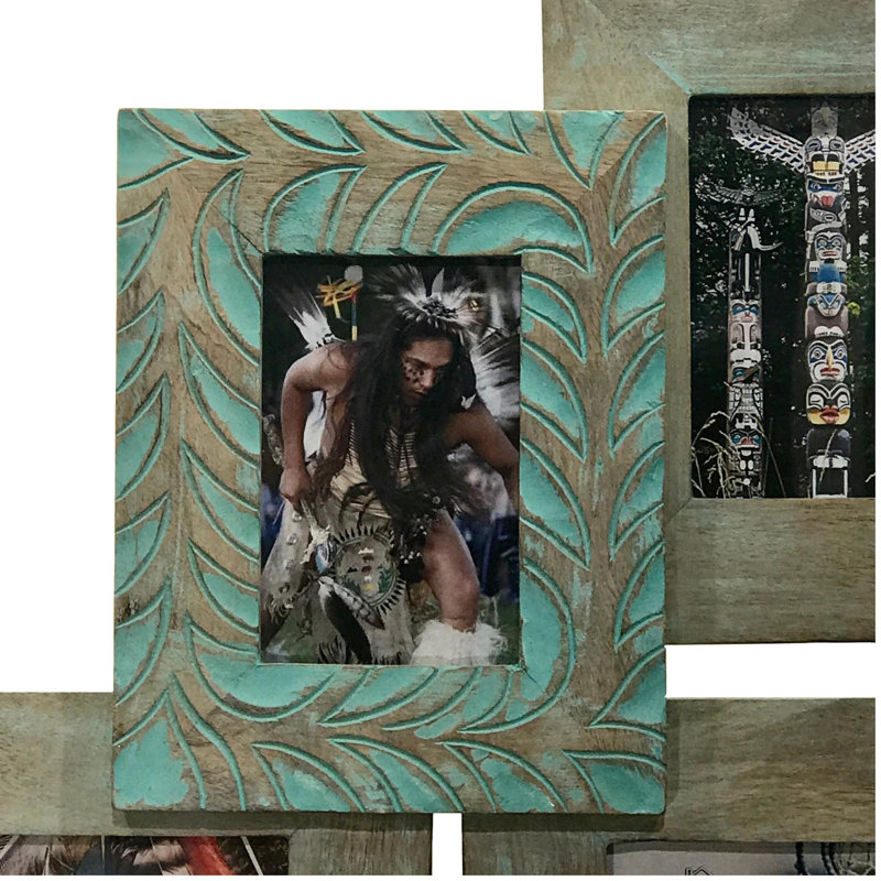 South Beach 9 Frame Collage Teal