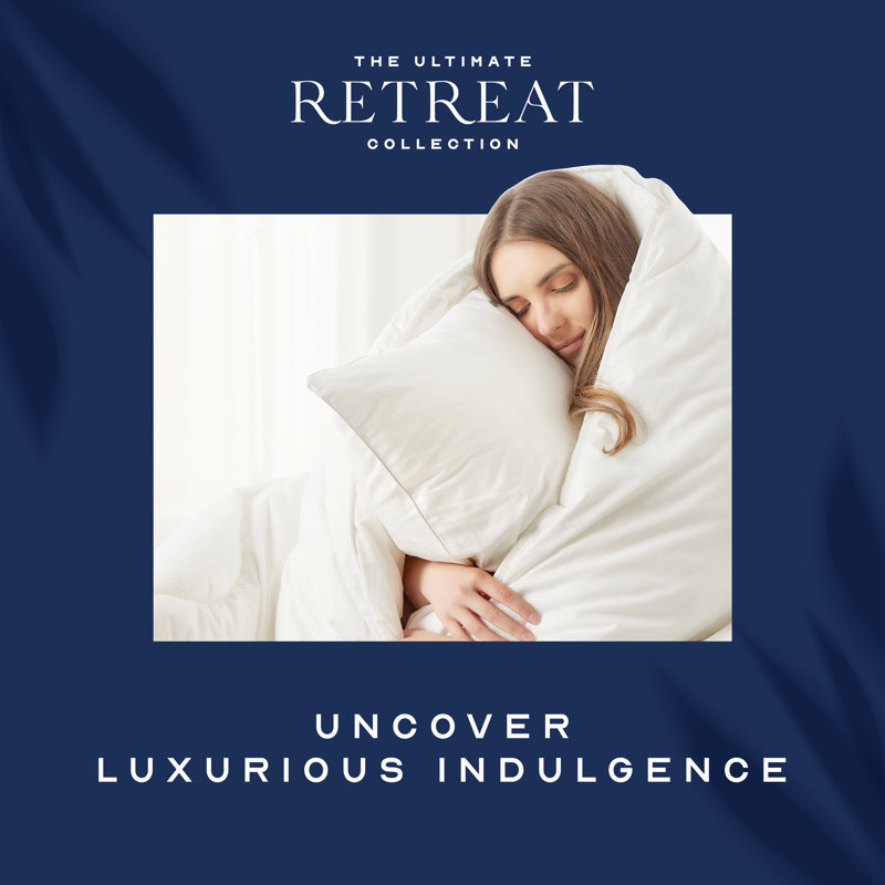 Retreat Snuggledown Sumptuous Goose Down 4.5 Tog Summer Duvet, Kingsize