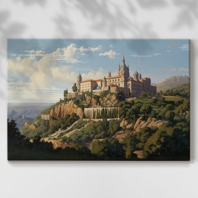 Série Paysage - XCIX - Cavas enveloppés de galerie, 18 x 27