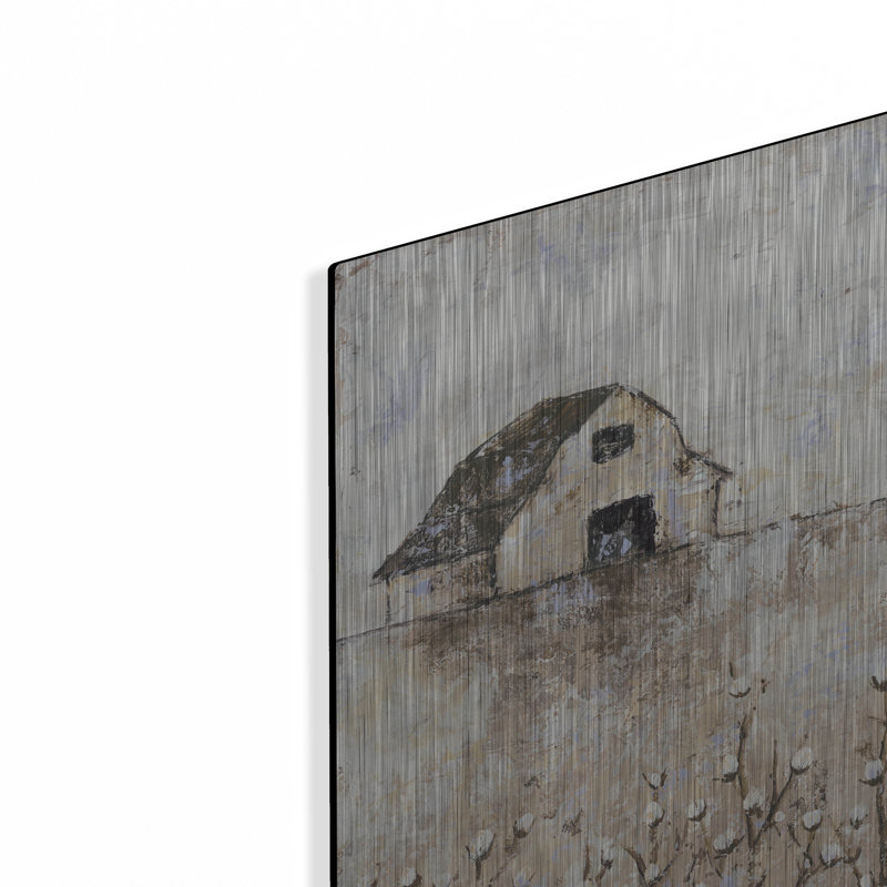 «Cotton Farms» par Britt Hallowell, H 12 po x l 16 po