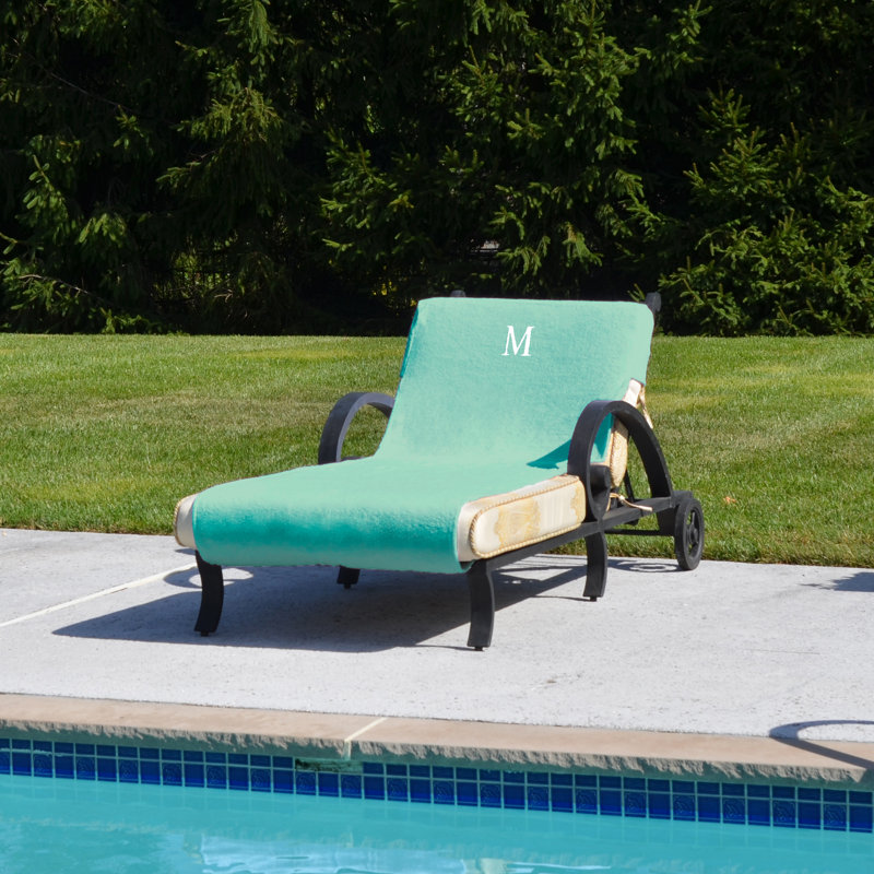 Housse standard pour chaise longue, Aigue-marine, N