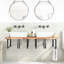 120cm Solid Wood Bathroom Vanity Top-98167569
