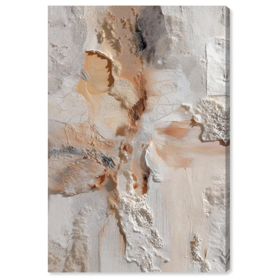 «Earth's Crust I Boho Decor», reproduction d'art sur toile par Art Remedy