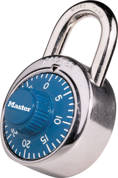 Master Lock Company Combination Lock, Blue