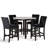 Ebeling 4 - Person Faux Marble Top Four Leg Dining Set-88506543