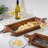 Nested Wooden Trays with Galvanized Blue Pattern Base (Set of 3)