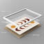 "Boho Moon Phases And Mountain Illustration Relax", 4 pièces-101520116-101520121