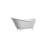 Jazma 61 " L x 30 " W Freestanding and Mounting / Installation Required Soaking Cast Iron Bathtub-17756214-17756213
