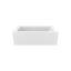 Baignoire de coin gauche en acrylique Nevia 6036 IFS AFR-121682957