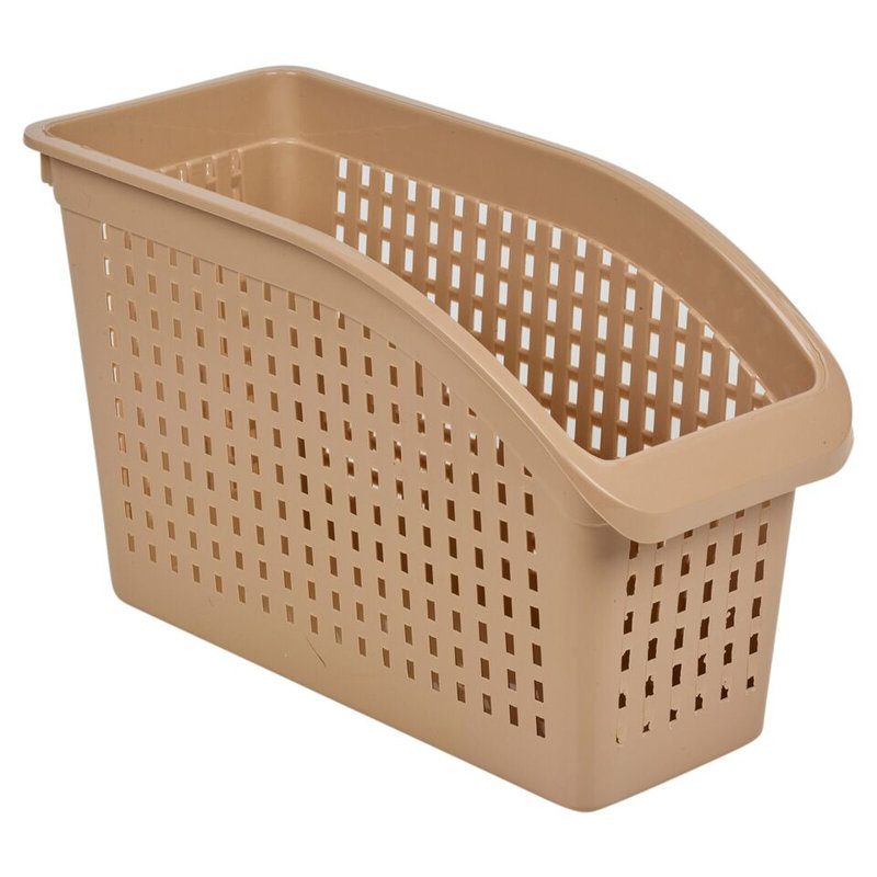 Dirks Plastic Hair Tool Holder, White/Brown/Grey