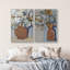 Abstract Flowers Set High-Gloss Frameless Acrylic Glass Wall Art Abstract Print by Oliver Gal, Ready to Hang, 10 x 15-807043683-807043706
